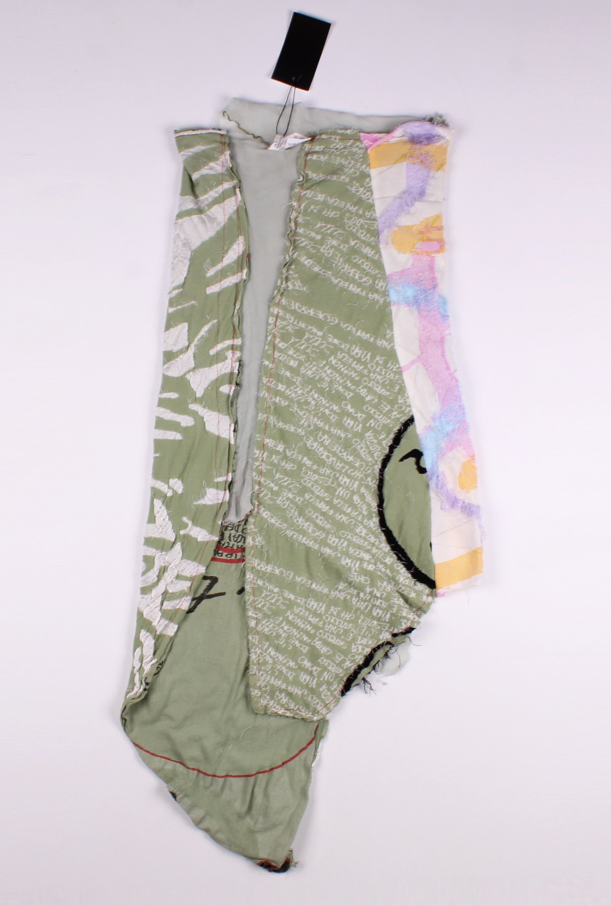 Other Vira Lata Y2K Deconstructed Grunge Mini Tunic Dress Size S / US 4 / IT 40 - 12 Thumbnail