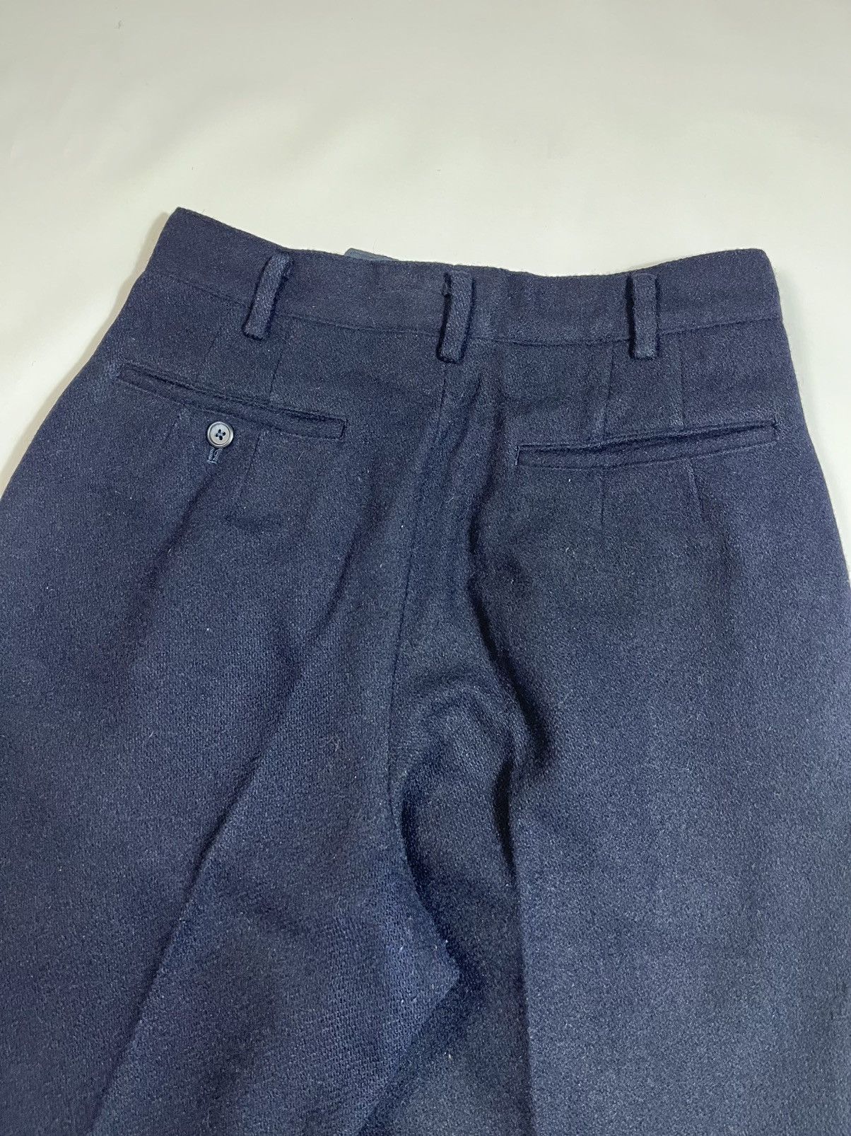 Yohji Yamamoto 80's Y's FOR MEN YOHJI YAMAMOTO TROUSER WOOL PANTS Size US 28 / EU 44 - 4 Thumbnail