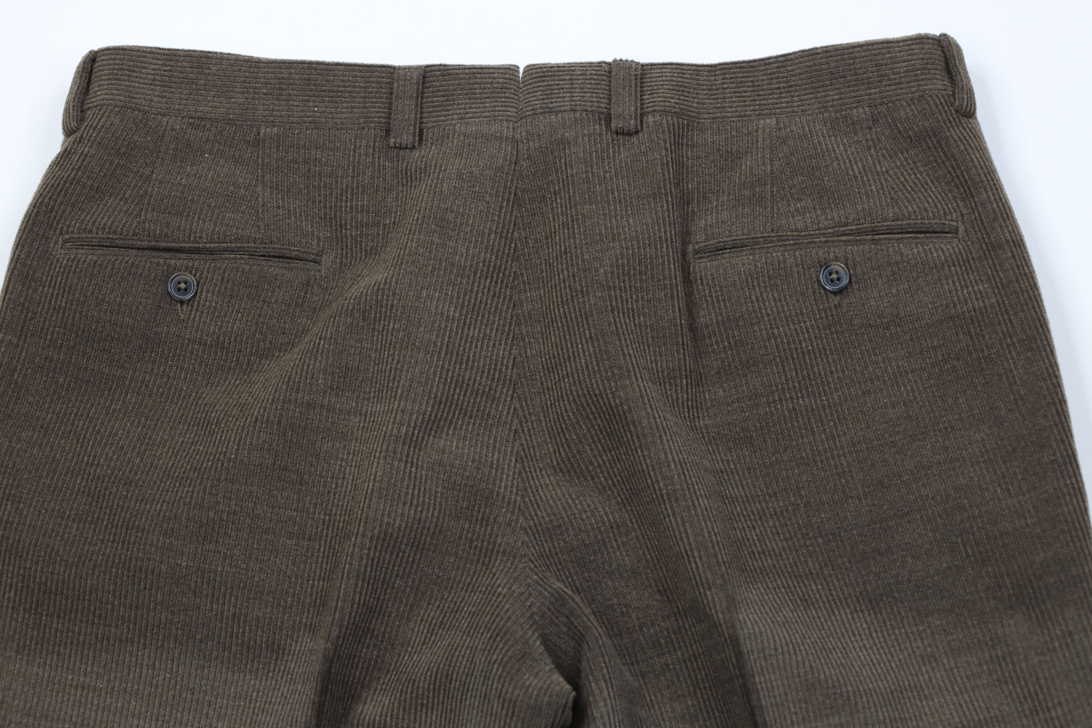 Vintage Vintage 90s Streetwear Wool Corduroy Wide Leg Chino Pants Size US 36 / EU 52 - 13 Thumbnail