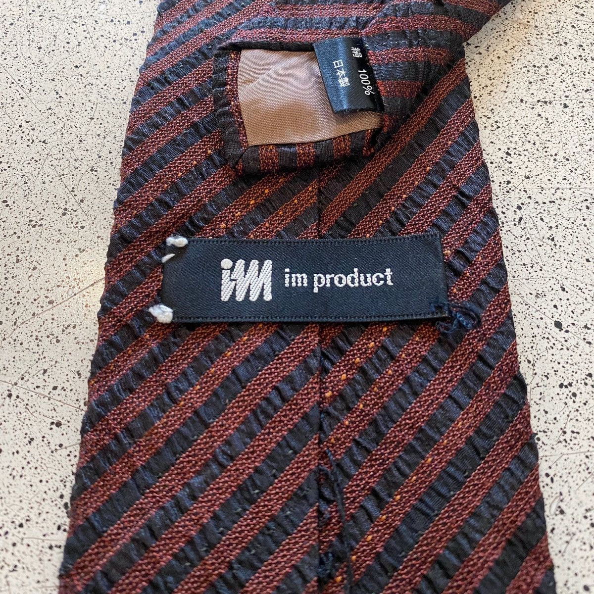 Issey Miyake × Japanese Brand Issey Miyake Tie Size ONE SIZE - 3 Thumbnail