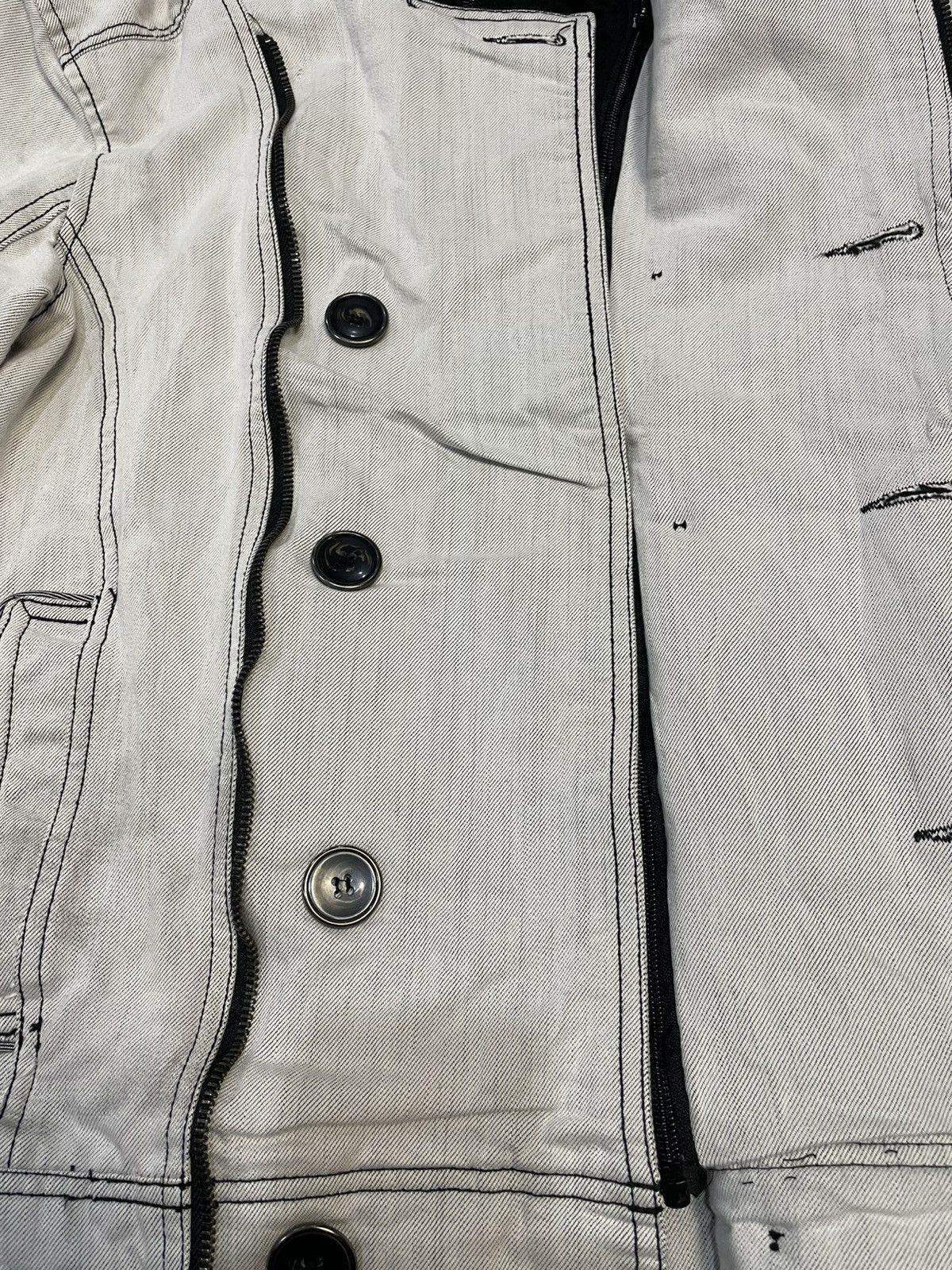 In The Attic In The Attic Asymmetrical Double Layers Jacket Removeble Size US S / EU 44-46 / 1 - 5 Thumbnail