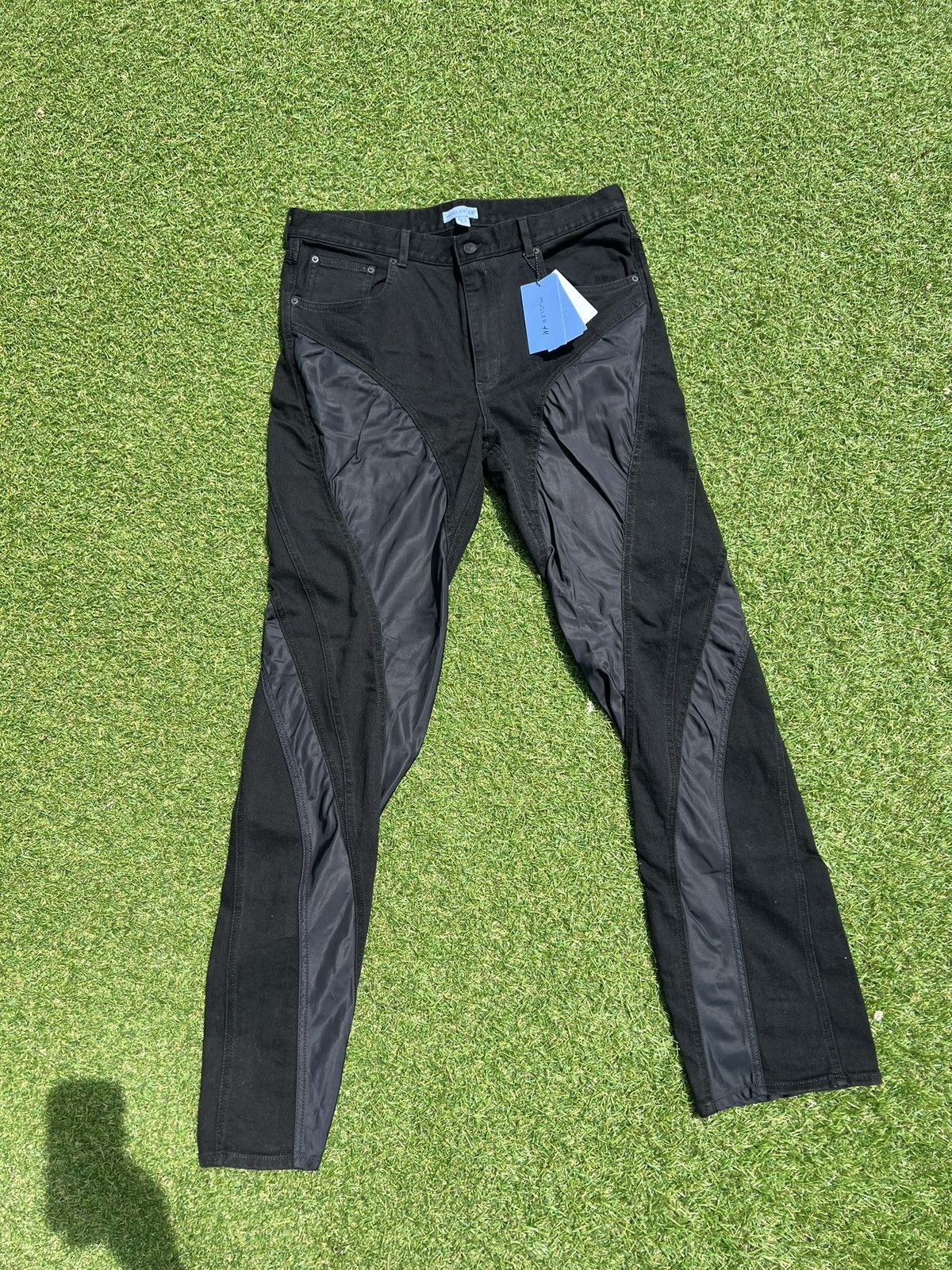 H&M × Mugler Mugler x H&M Spiral Jeans Size US 38 / EU 54 - 1 Thumbnail