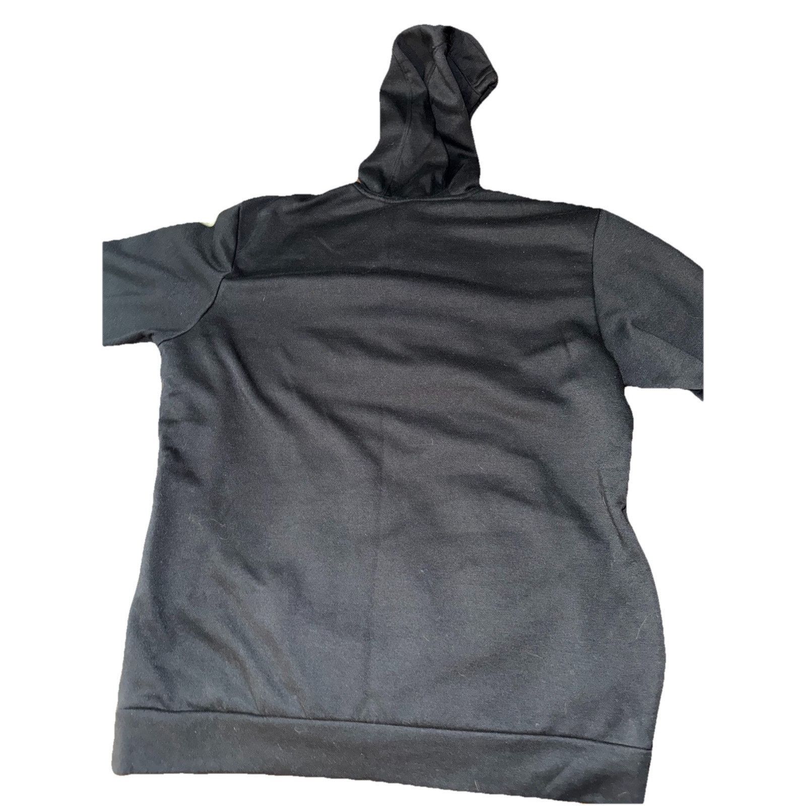 Adidas Adidas Black Mens Sz XL Hoodie Sweatshirt w/ Pockets H39888 Size US XL / EU 56 / 4 - 4 Thumbnail