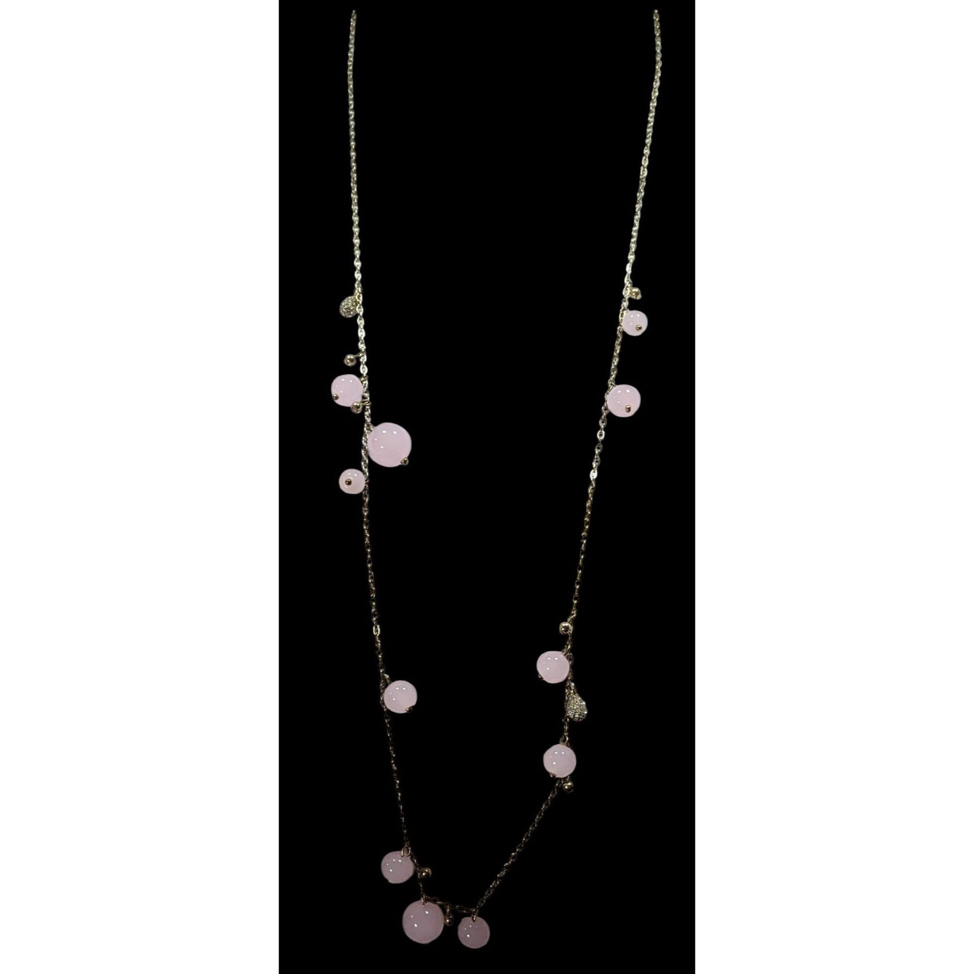 J.Crew J.Crew Coquette Preppy Rose Quartz And Rhinestone Charm Neck Size ONE SIZE - 5 Thumbnail