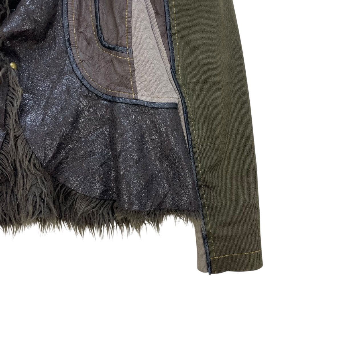 Le Grande Bleu (L.G.B.) 💥Vintage Japanese Brand International Design Faux Fur Jacke Size M / US 6-8 / IT 42-44 - 7 Thumbnail