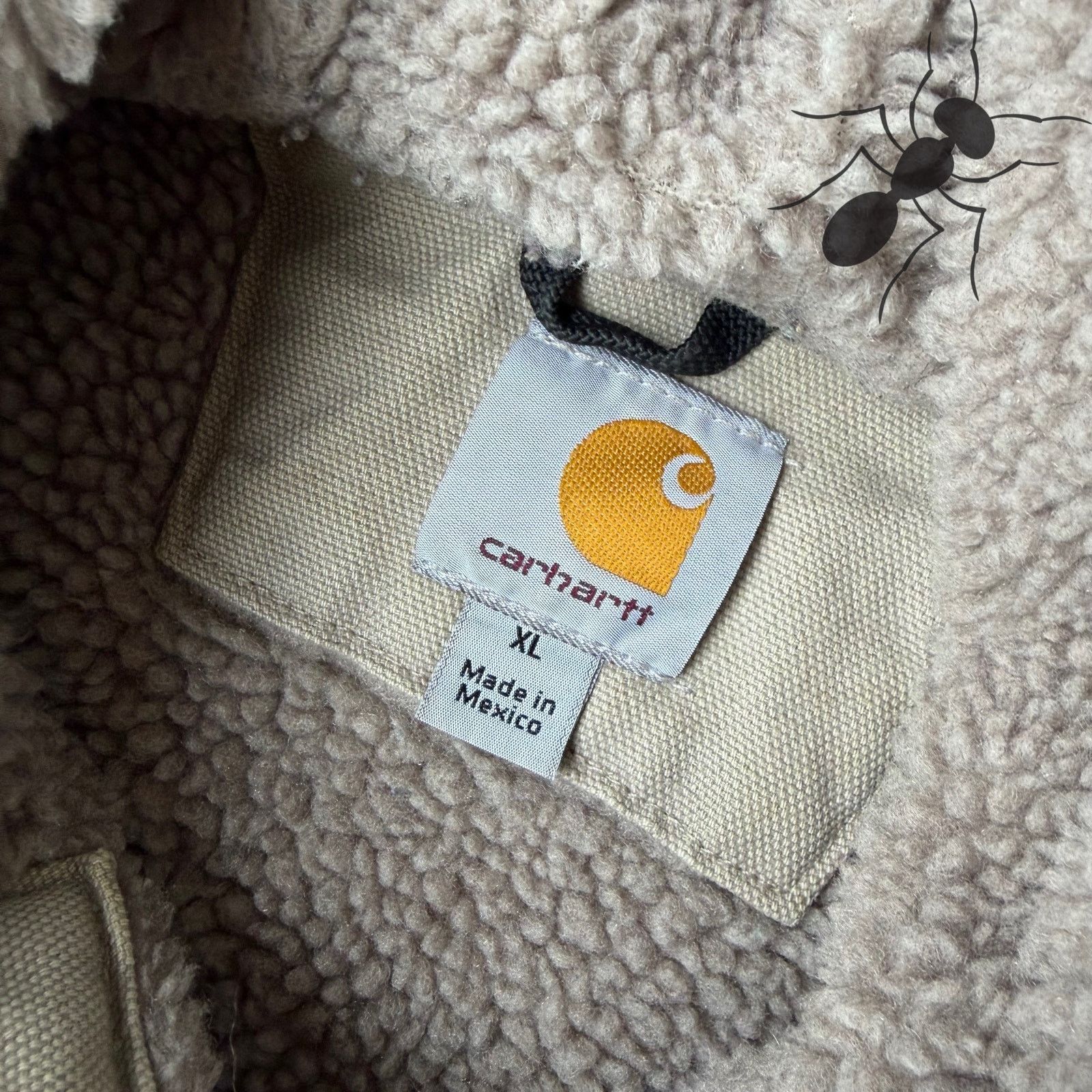 Carhartt × Vintage Carhartt J284 FWD brown Sherpa work wear jacket Size US XL / EU 56 / 4 - 9 Thumbnail