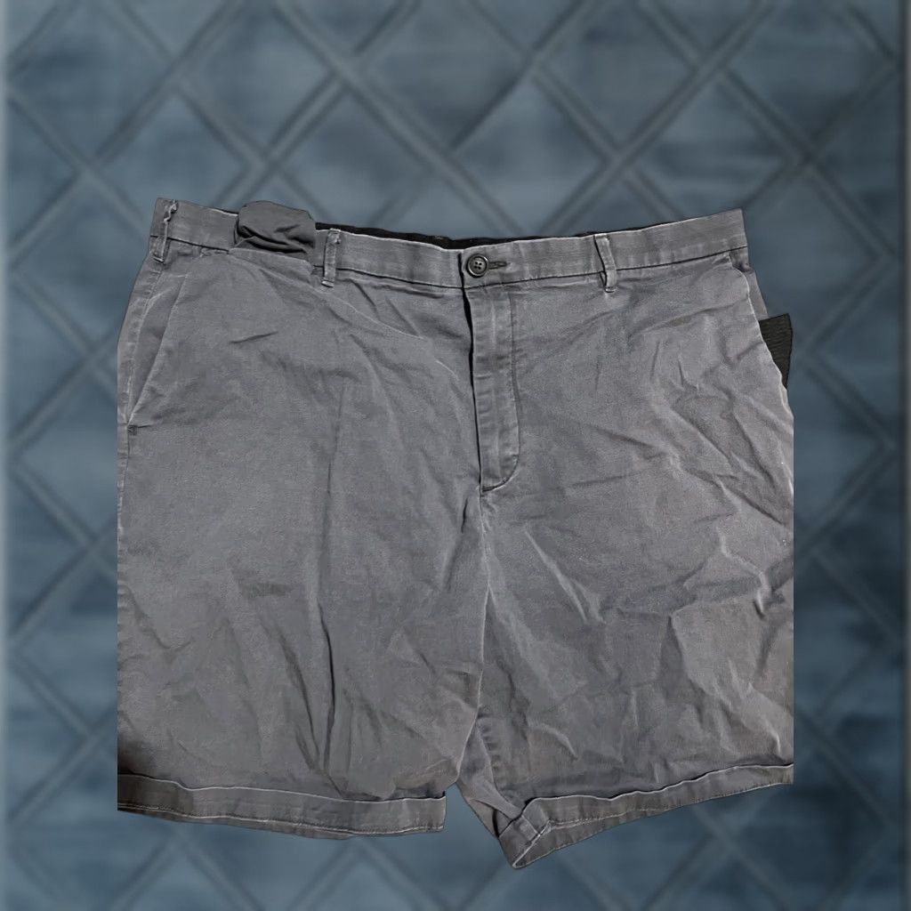 Calvin Klein Calvin Klein Men's Infinite Flex Chino Shorts Gray 40 Waist Mens Size US 40 / EU 56 - 1 Thumbnail