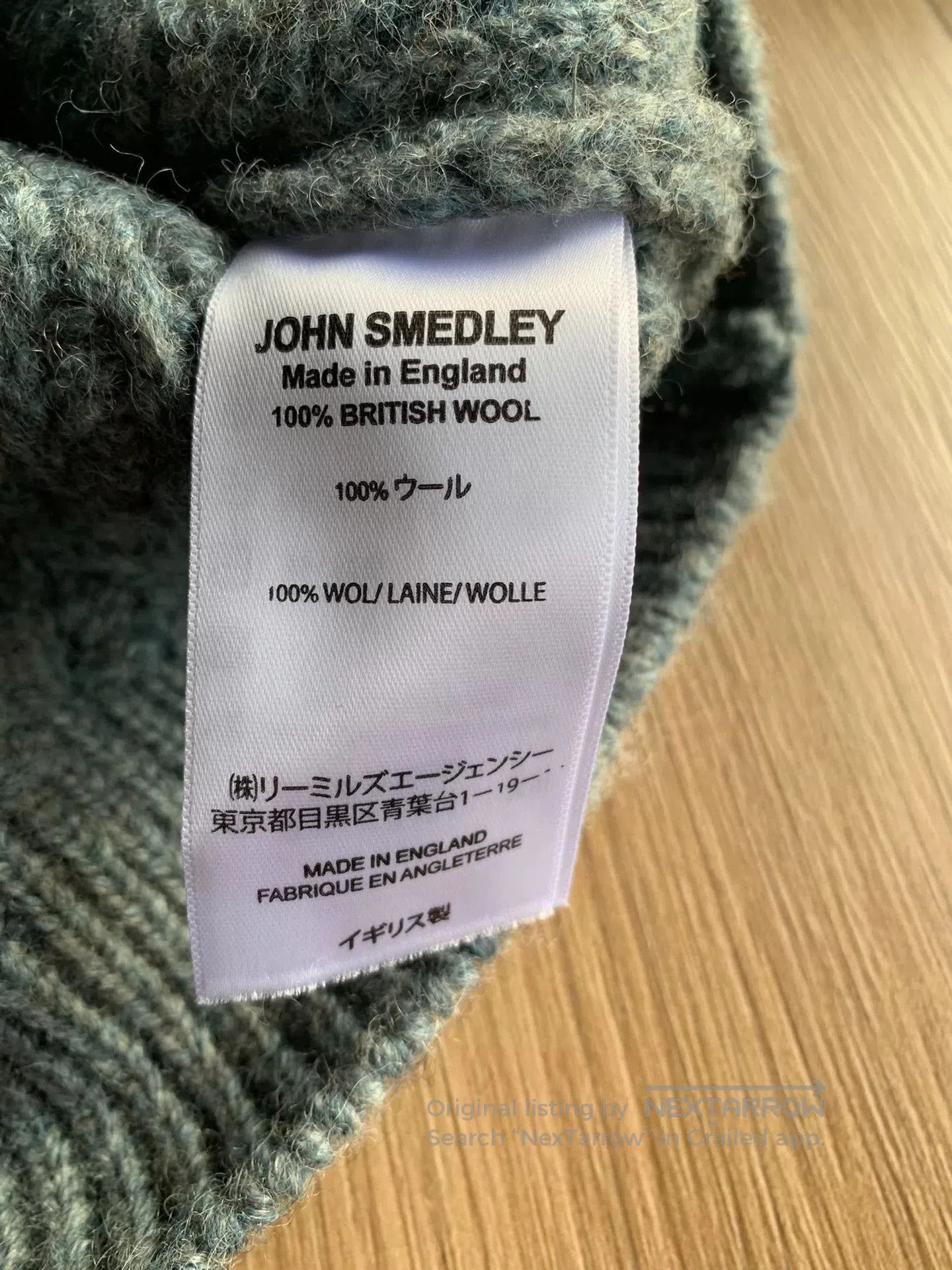 John Smedley john smedley wayland thick knit sweater. Size US L / EU 52-54 / 3 - 4 Thumbnail
