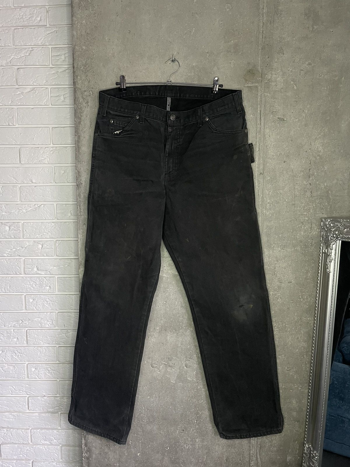 Dickies Vintage Dickies Faded Distressed Workwear Painted Carpenter Size US 36 / EU 52 - 4 Thumbnail