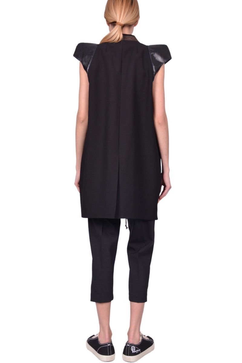 Rick Owens Last Size Rick Owens Wool Blend Vest in Black Size M / US 6-8 / IT 42-44 - 3 Thumbnail