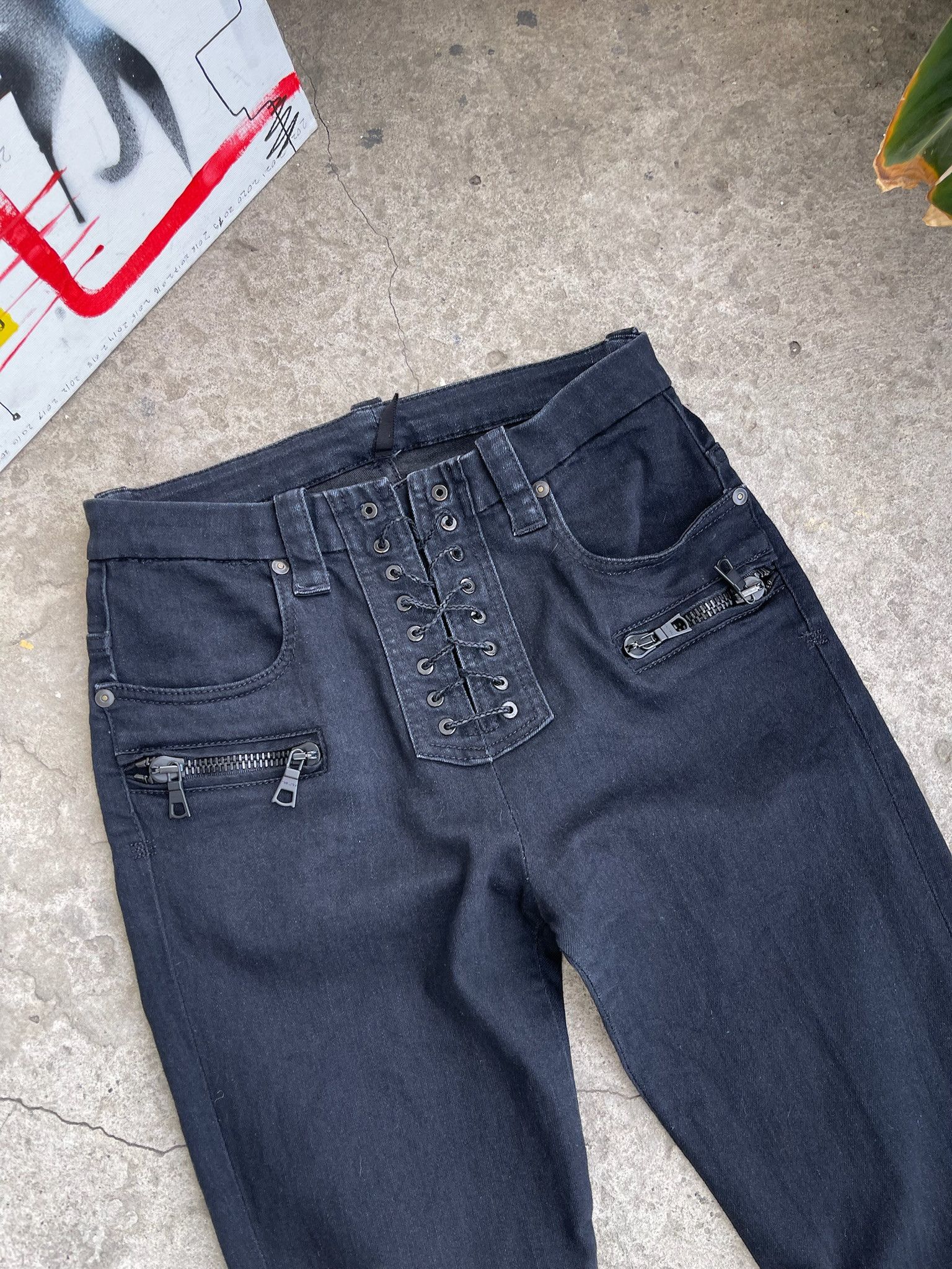 Ben Taverniti Unravel Project Ben Taverniti Unravel Project Pants Size 26" / US 2 / IT 38 - 4 Thumbnail