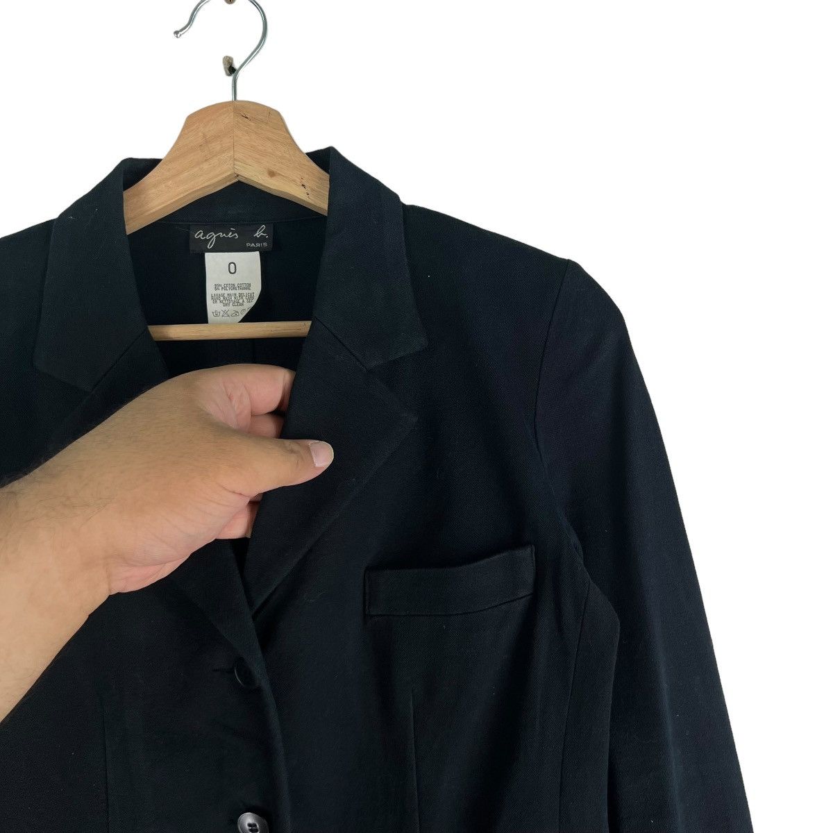 agnes b. 🔥VINTAGE BUTTON JACKET AGNES B. ISSEY MIYAKE Size US S / EU 44-46 / 1 - 6 Thumbnail