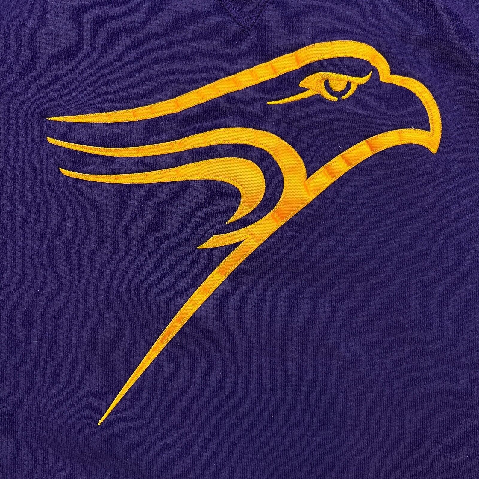 NCAA × Russell Athletic × Vintage Russell Athletic Sweatshirt Laurier Golden Hawks University Size US XL / EU 56 / 4 - 3 Thumbnail