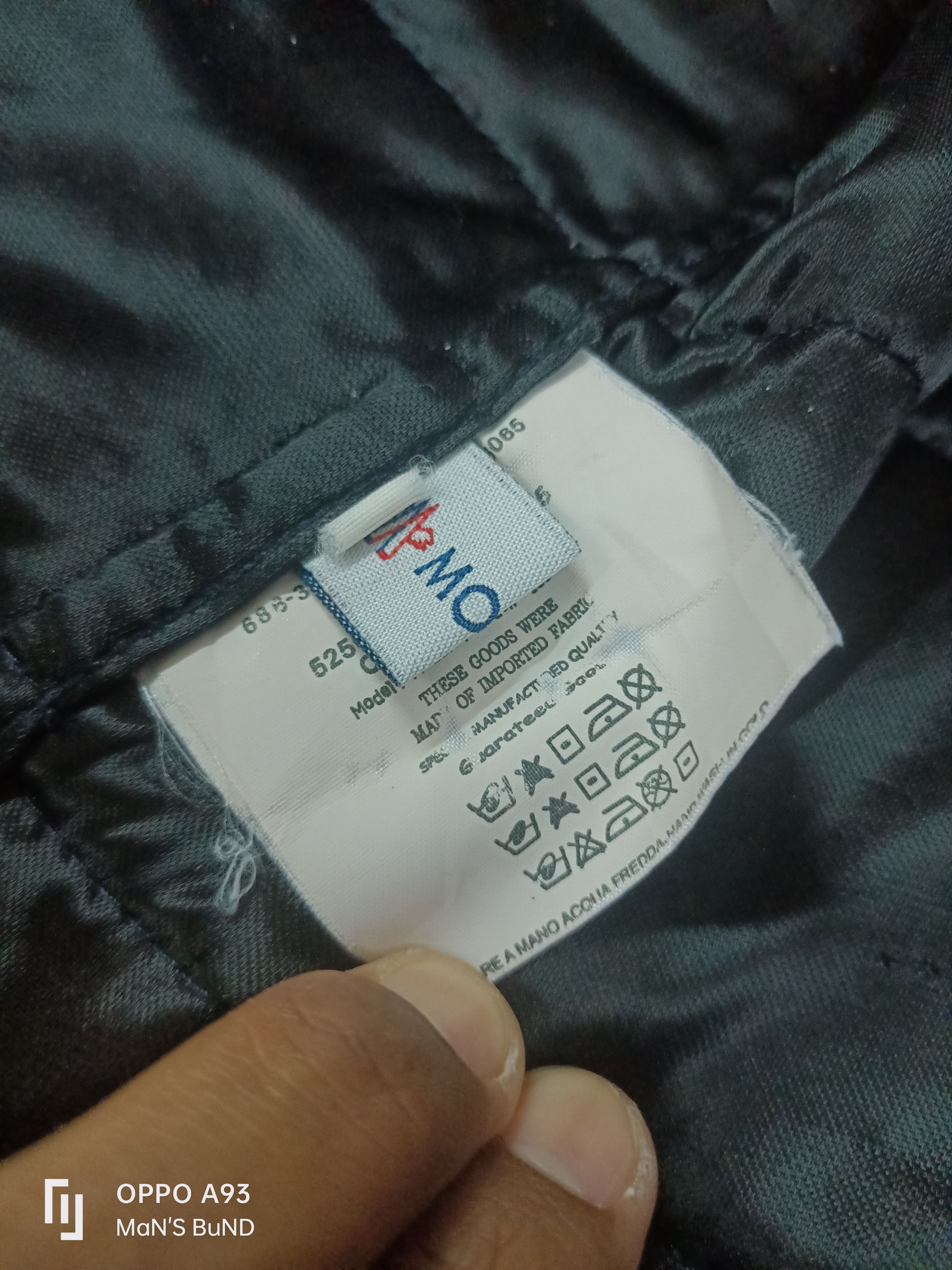 Moncler Distressed MONCLER GAMMEBLEU Size US M / EU 48-50 / 2 - 18 Thumbnail