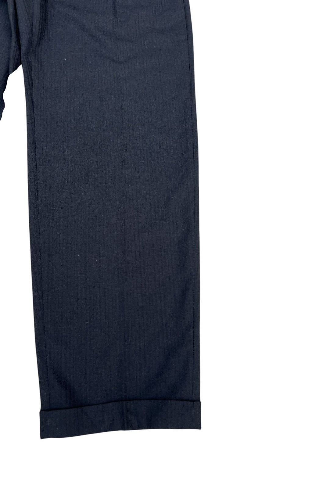 Y's for Men × Yohji Yamamoto Vintage 1998 S/S Yohji Yamamoto Y’s for Men Stripe Trouser Size US 29 - 11 Thumbnail