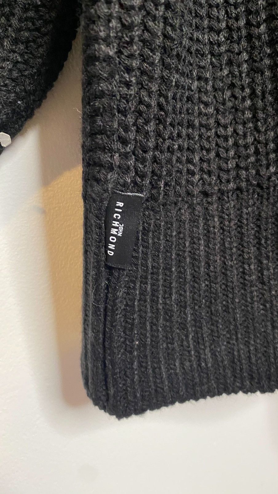 John Richmond Hohn Richmond Black Cardigan Size S / US 4 / IT 40 - 9 Thumbnail