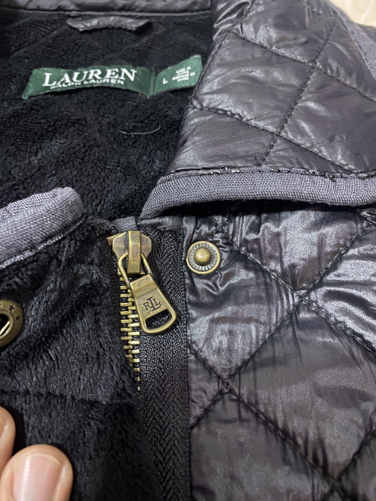 Polo Ralph Lauren × Ralph Lauren Polo Ralph Lauren Quilted Down Jacket Size L / US 10 / IT 46 - 11 Thumbnail