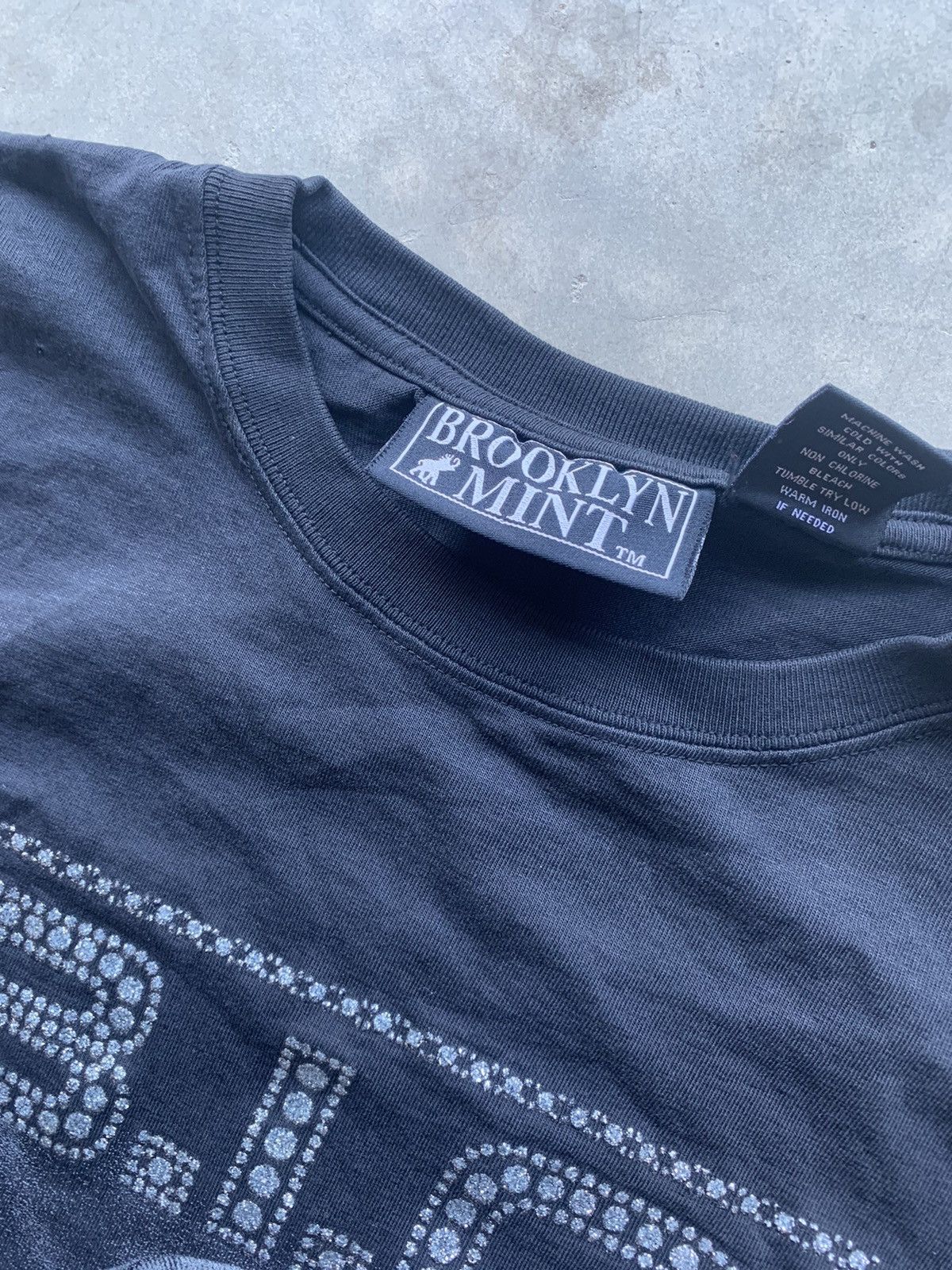 Brooklyn Mint × Rap Tees Vintage 2005 BROOKLYN MINT B.I.G. FOREVER Glitterprint Tee Size US XL / EU 56 / 4 - 3 Thumbnail
