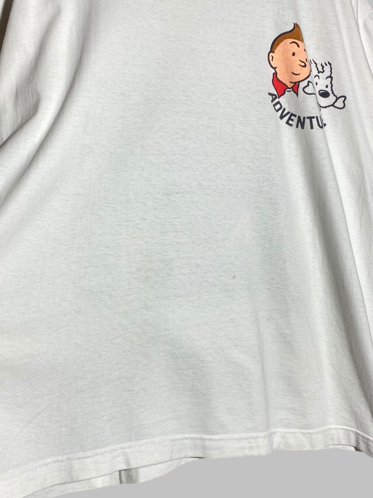 Cartoon Network 🔥 TINTIN CIGARS OF PHARAOH ELEPHANT SAFARI 90s GRAPHIC 🔥 Size US XL / EU 56 / 4 - 7 Thumbnail