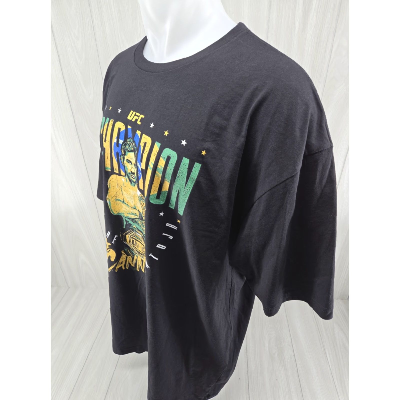 Vintage 500 Level T-Shirt Unisex Adults 4XL Black Graphic Print The Cannibal MMA Gildan 5000 Size 4XL Round Neck Short Sleeve Size US XXL / EU 58 / 5 - 5 Thumbnail