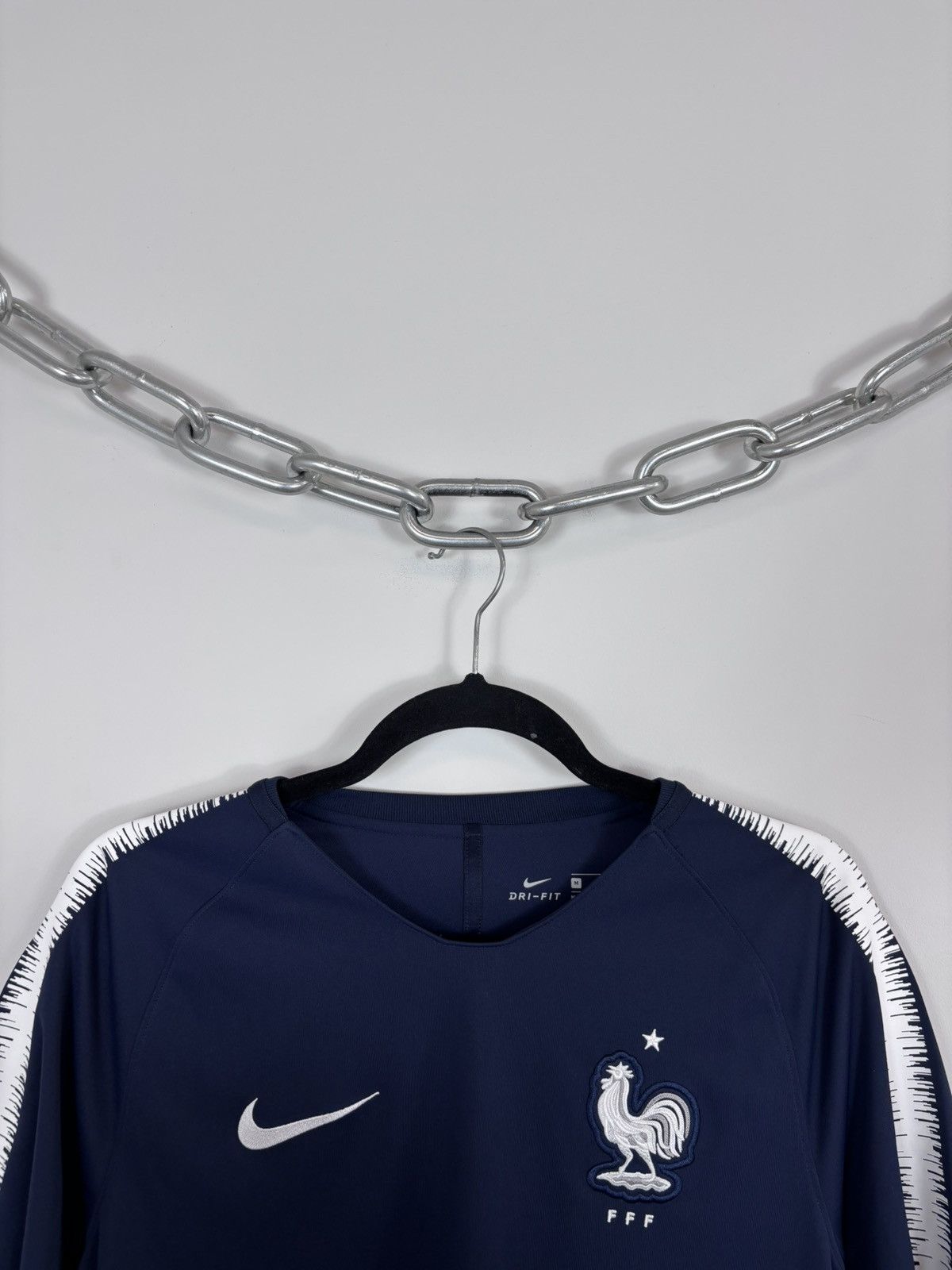Nike Nike France National Team 2018/2019 Training Soccer Jersey Size US M / EU 48-50 / 2 - 3 Thumbnail