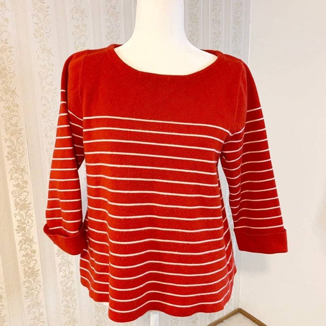 Other Tahari Red striped sweater shirts size XL Size US XL / EU 56 / 4 - 1 Thumbnail