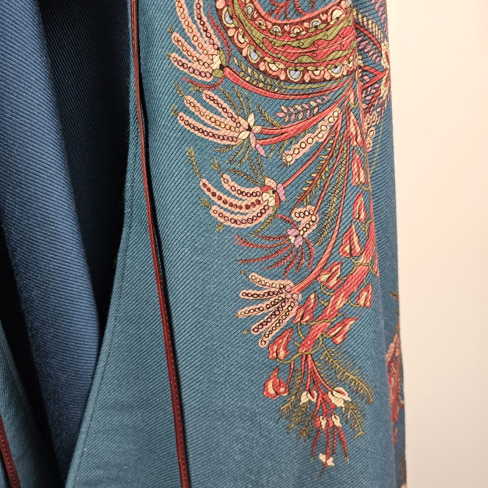 Etro ETRO Multicolor Wool Cape Size ONE SIZE - 2 Thumbnail