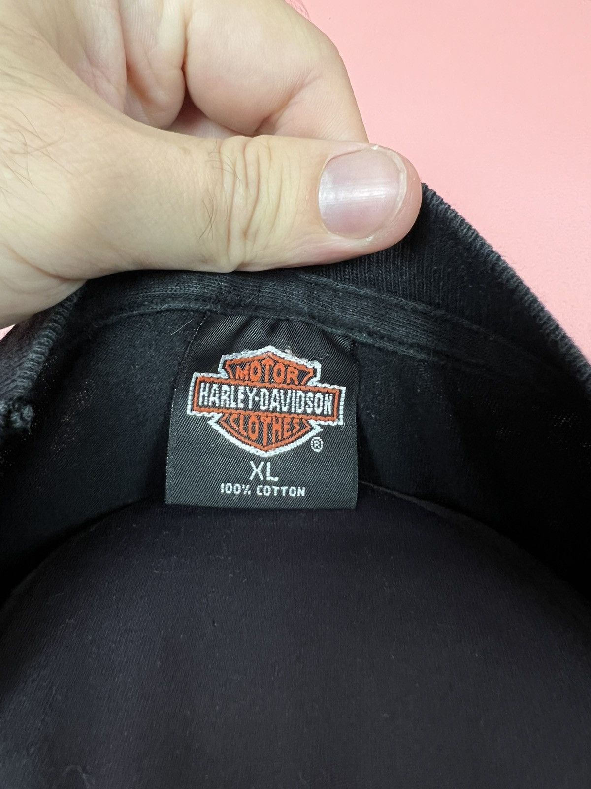 Harley Davidson Harley Davidson vintage rare shirt Bauer millett 1994 Size US XL / EU 56 / 4 - 9 Thumbnail