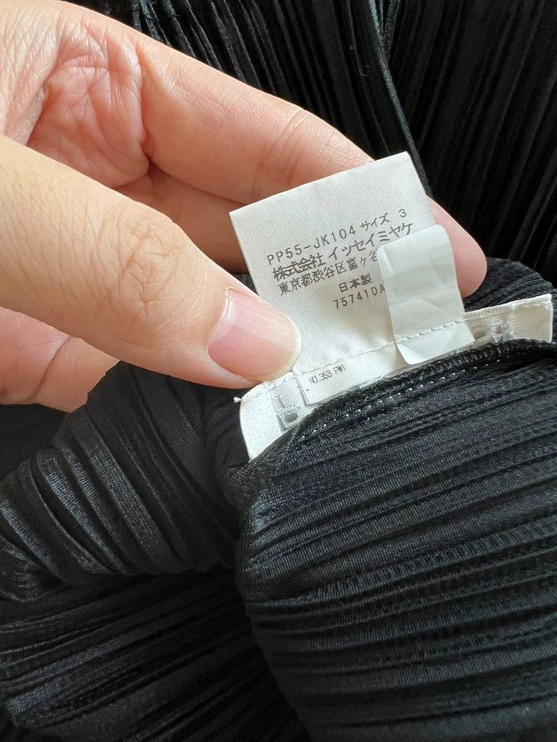 Issey Miyake Issey Miyake size:3 Black pleated top Size M / US 6-8 / IT 42-44 - 4 Thumbnail