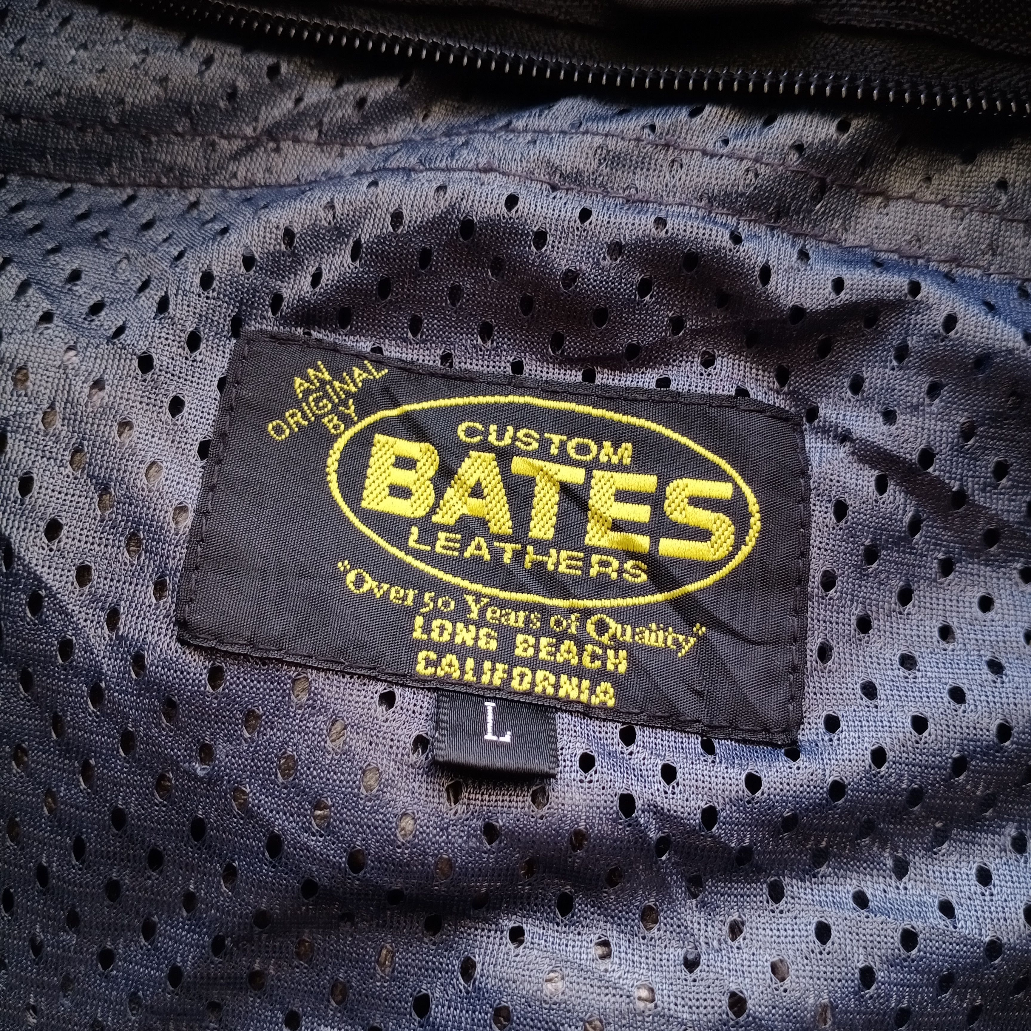 Bates Hats Custom Bates Leathers Motorcycle Biker USA Jacket Vintage Size US L / EU 52-54 / 3 - 10 Thumbnail