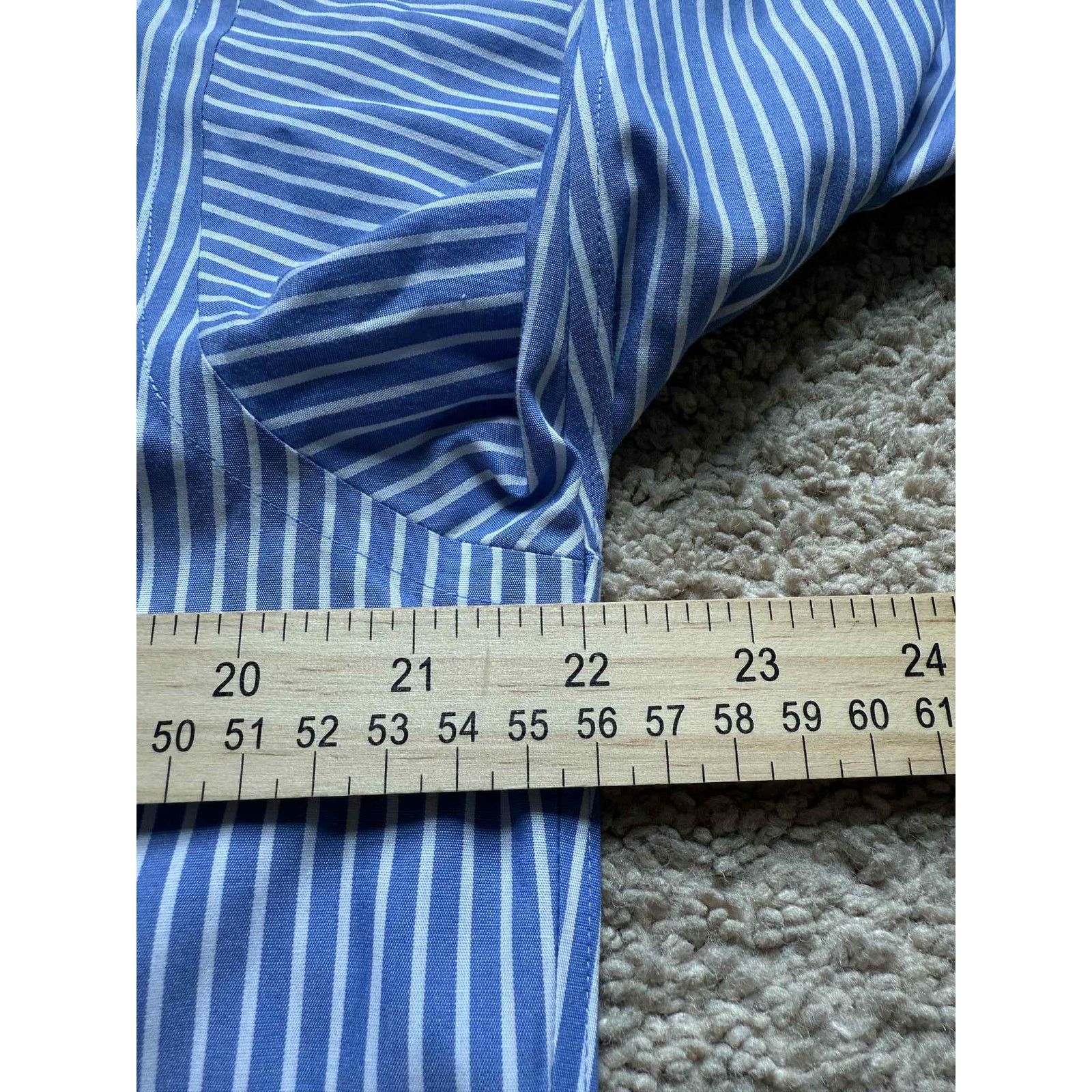 Brooks Brothers Brooks Brothers Slim Fit Non-Iron Dress Shirt 15 1/2-34 Size US M / EU 48-50 / 2 - 6 Thumbnail
