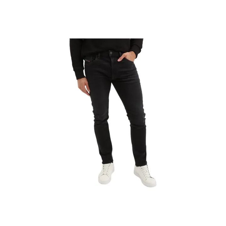 Diesel Black Slim Fit Stretch Jeans 0079