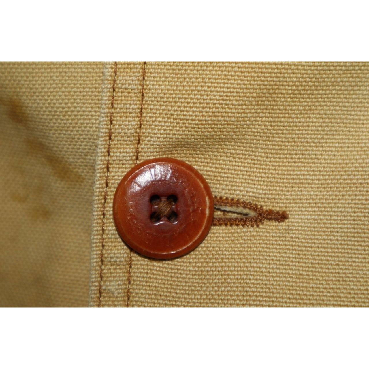 L.L. Bean VINTAGE 90s LL Bean Men's Beige Chore Jacket Size US L / EU 52-54 / 3 - 7 Thumbnail
