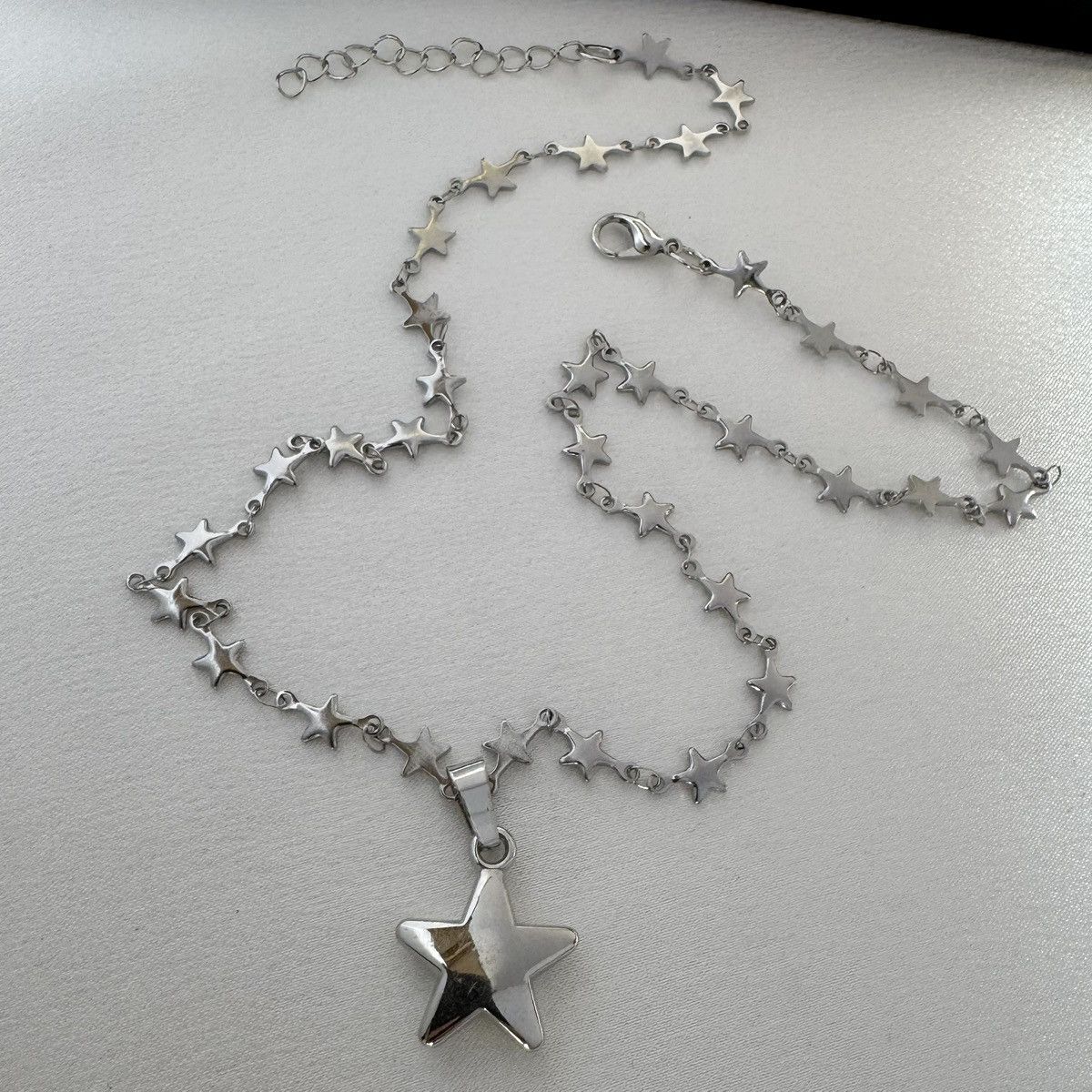 Other Silver Pentagram Star Pendant Necklace for Women Size ONE SIZE - 5 Thumbnail