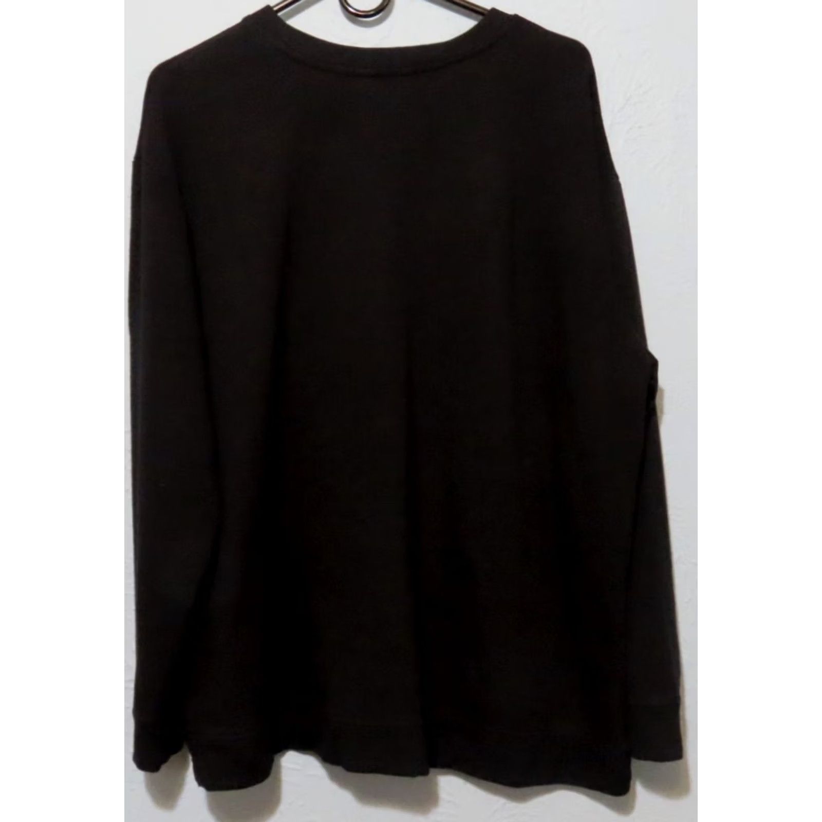 Orvis Orvis Womens XL Black Fleece Lined Pullover Sweatshirt Relaxed Fit Crew Neck Long Sleeve Logo Size XL / US 12-14 / IT 48-50 - 6 Thumbnail