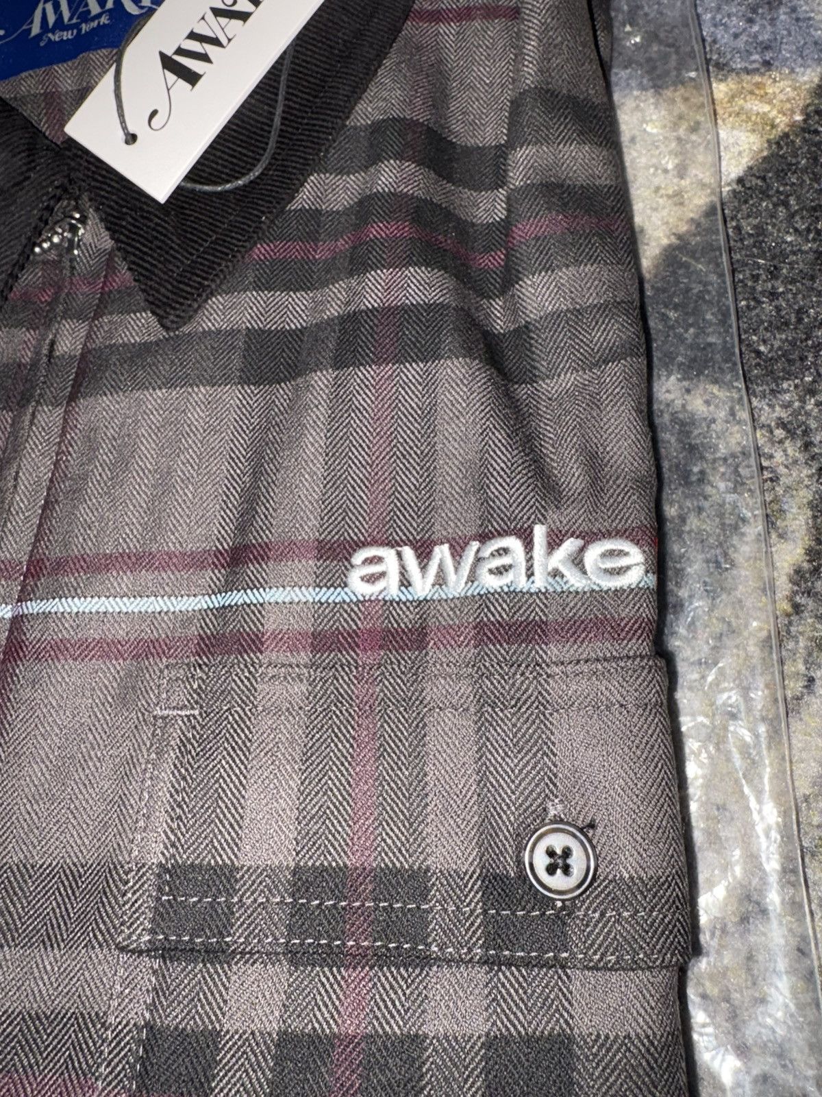 Awake NY AWAKE NY Plaid Flannel Long Sleeve Shirt Size US XL / EU 56 / 4 - 2 Thumbnail