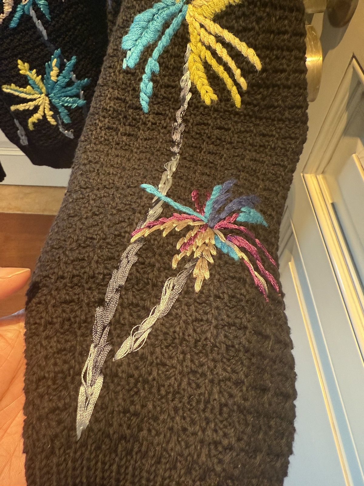Valentino Multicolored palm tree embroidery jumper size M Size US M / EU 48-50 / 2 - 7 Thumbnail