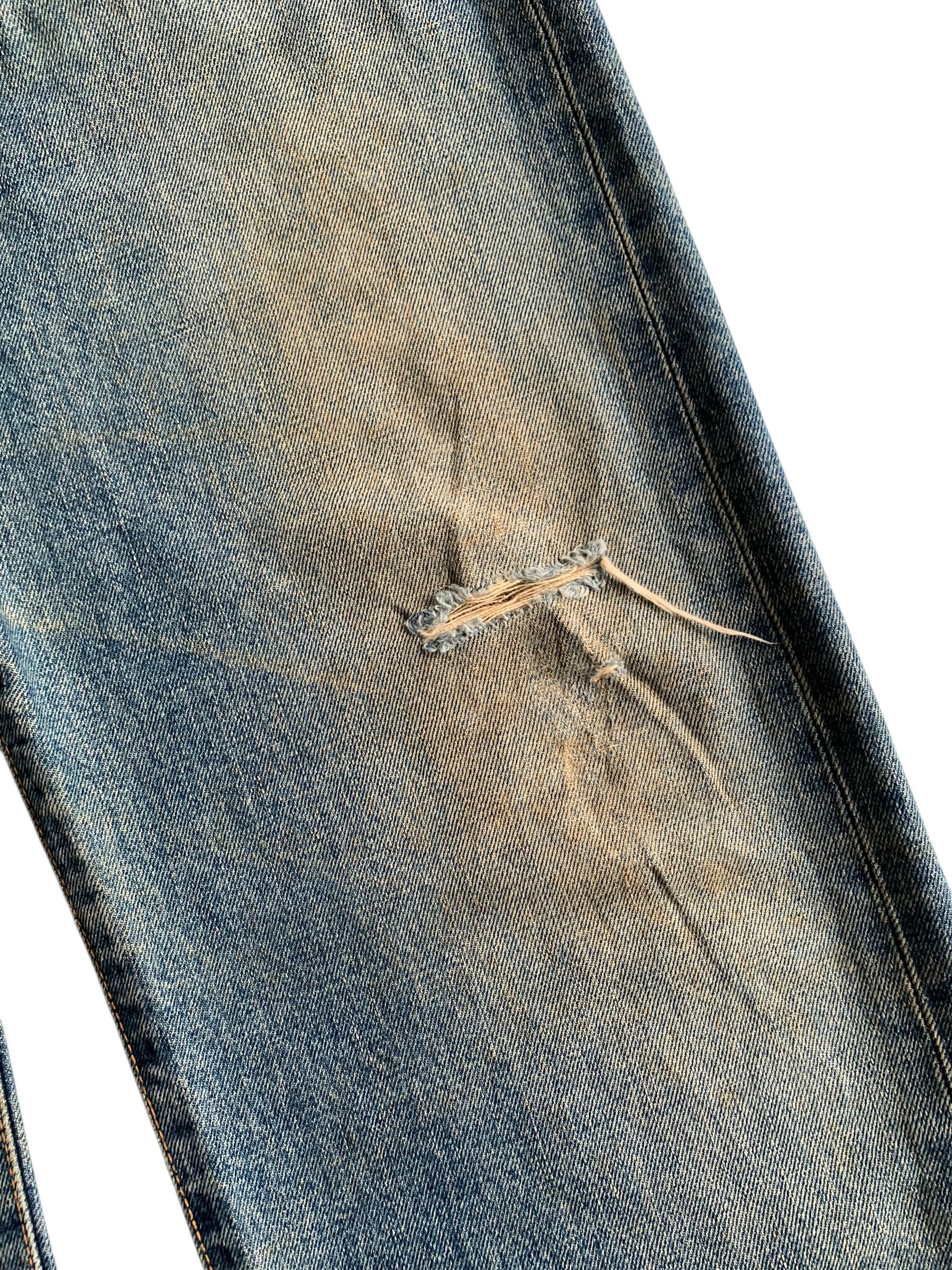 Japanese Brand × Kapital × Vintage VINTAGE EDWIN 505XX SELVEDGE RUSTY DISTRESSED DENIM Size US 34 / EU 50 - 19 Thumbnail