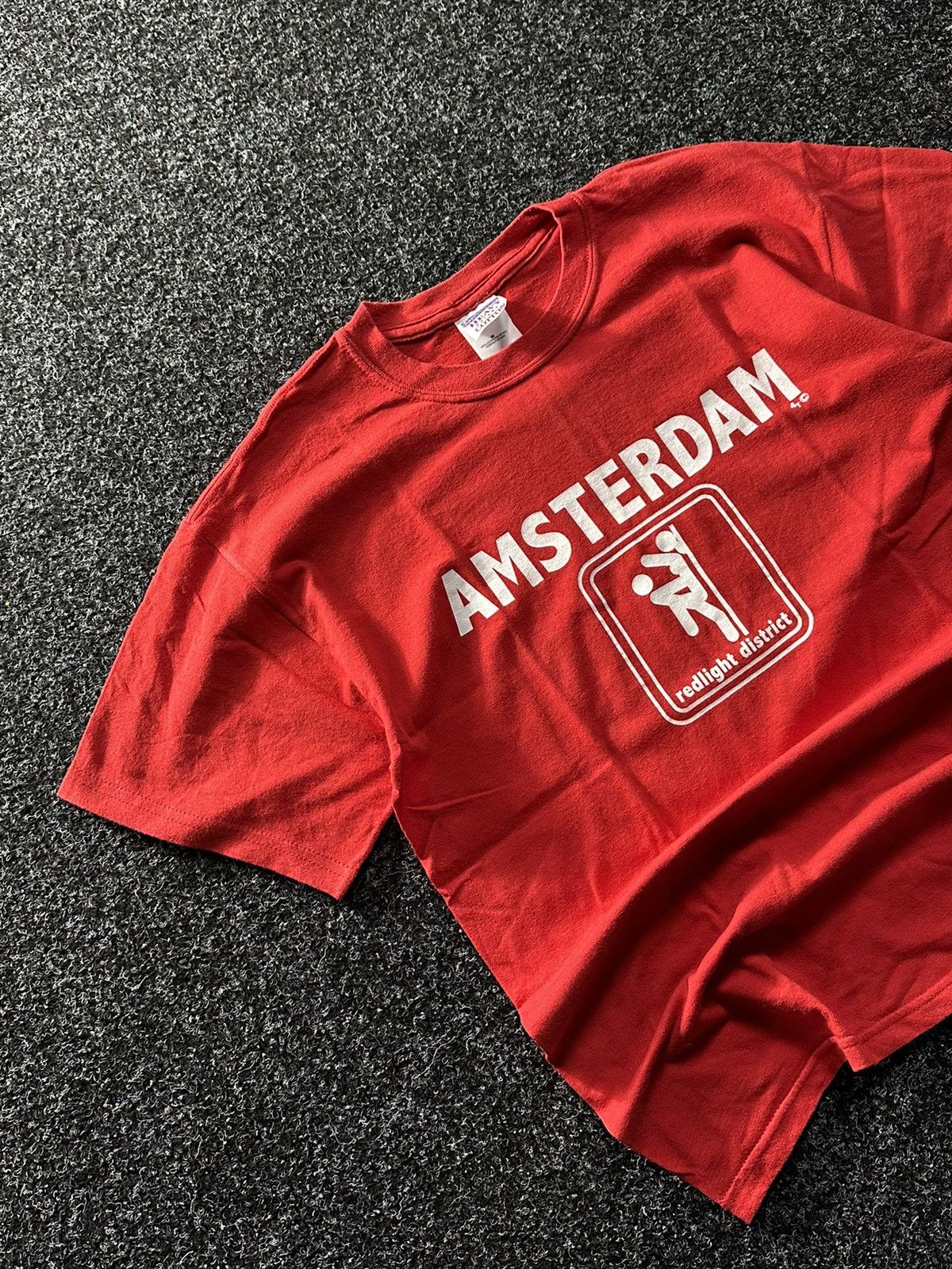 Vintage 🚨VINTAGE Rare “Amsterdam Red Light District” T-Shirt Size M Size US M / EU 48-50 / 2 - 2 Thumbnail