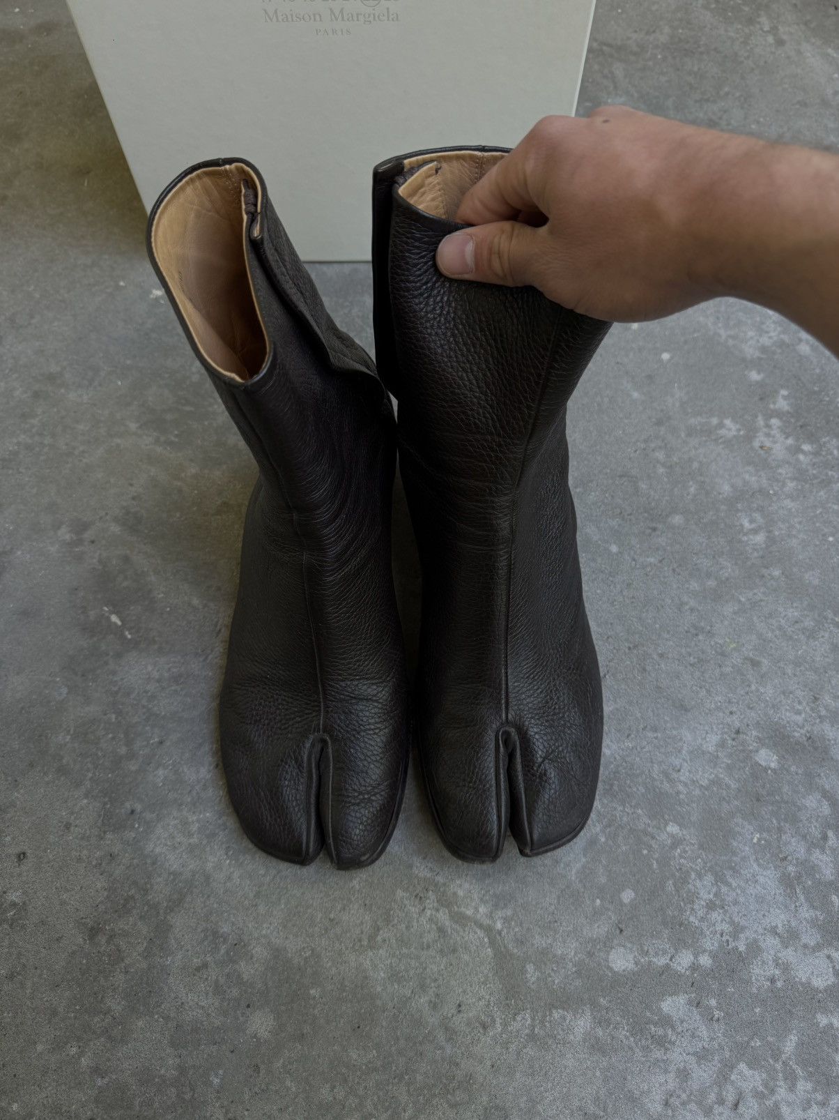 Maison Margiela Maison Margiela FW19 Tabi Ankle Boots 60mm Size US 9 / EU 42 - 17 Thumbnail