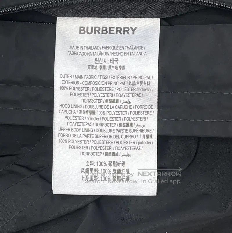 Burberry Burberry Black Lightweight Jacket for Women. Size S / US 4 / IT 40 - 8 Thumbnail