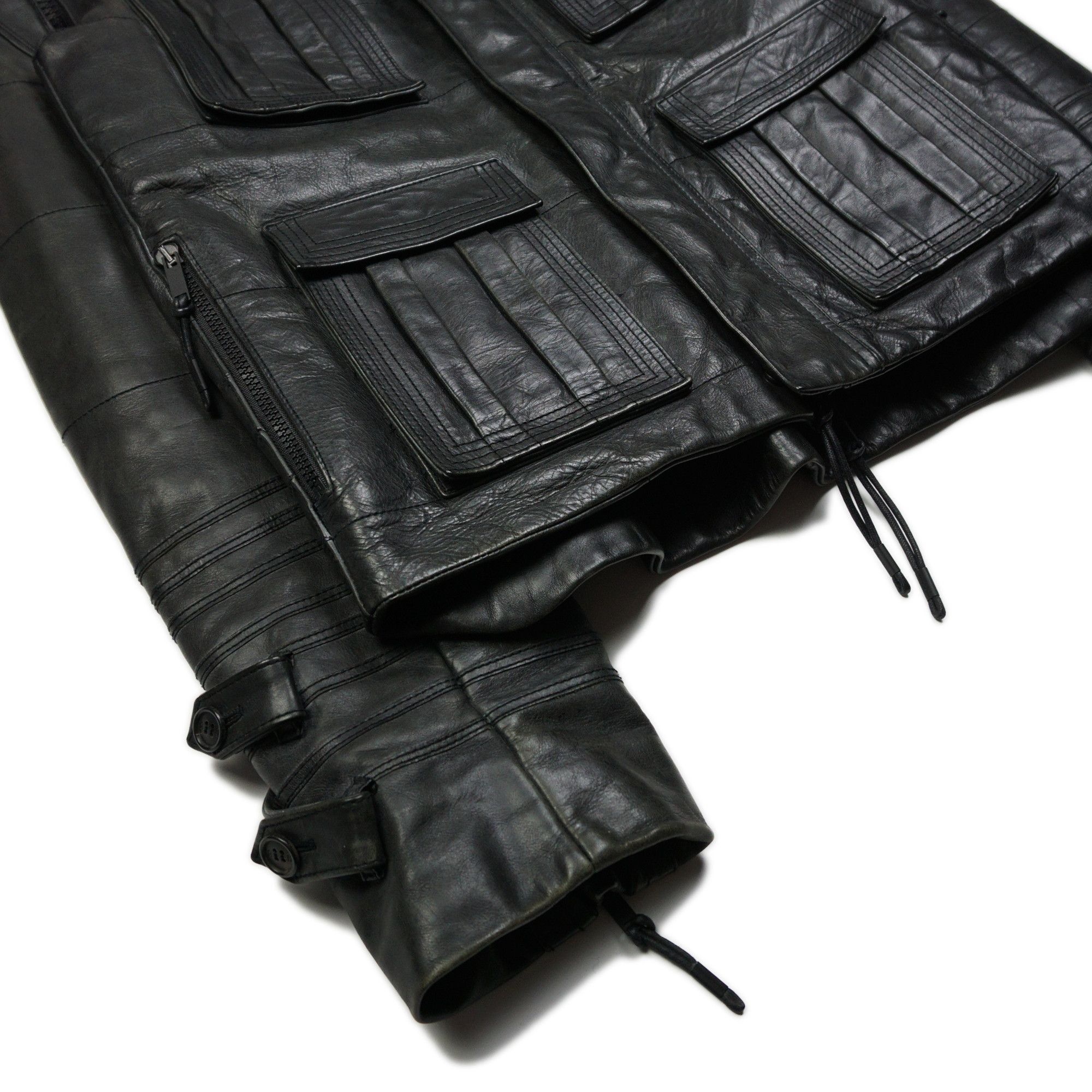 Dior Homme AW03 Luster Campaign M65 Leather Jacket