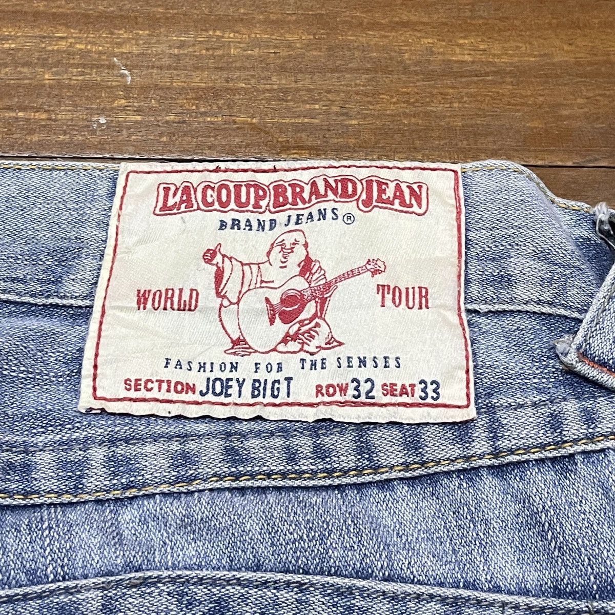 True Religion Very Rare Vintage La Coup Inspired True Religion Jeans 2000s Size US 32 / EU 48 - 5 Thumbnail
