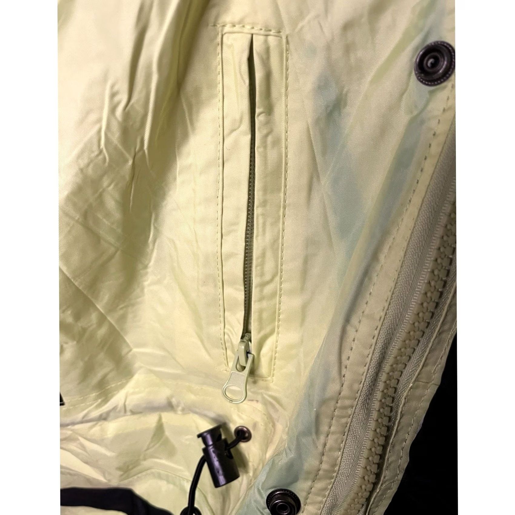 Invicta Invicta Yellow Black Hooded Jacket Unisex Size L Size US L / EU 52-54 / 3 - 7 Thumbnail