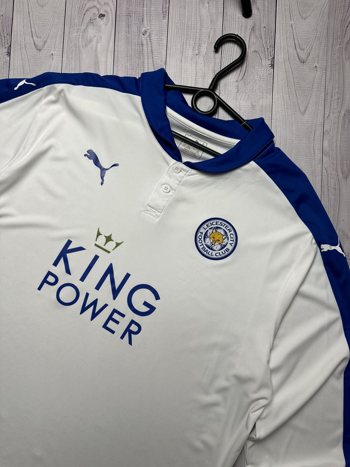 Puma Vintage puma Leicester soccer jersey long sleeve size XXL Size US XXL / EU 58 / 5 - 3 Thumbnail