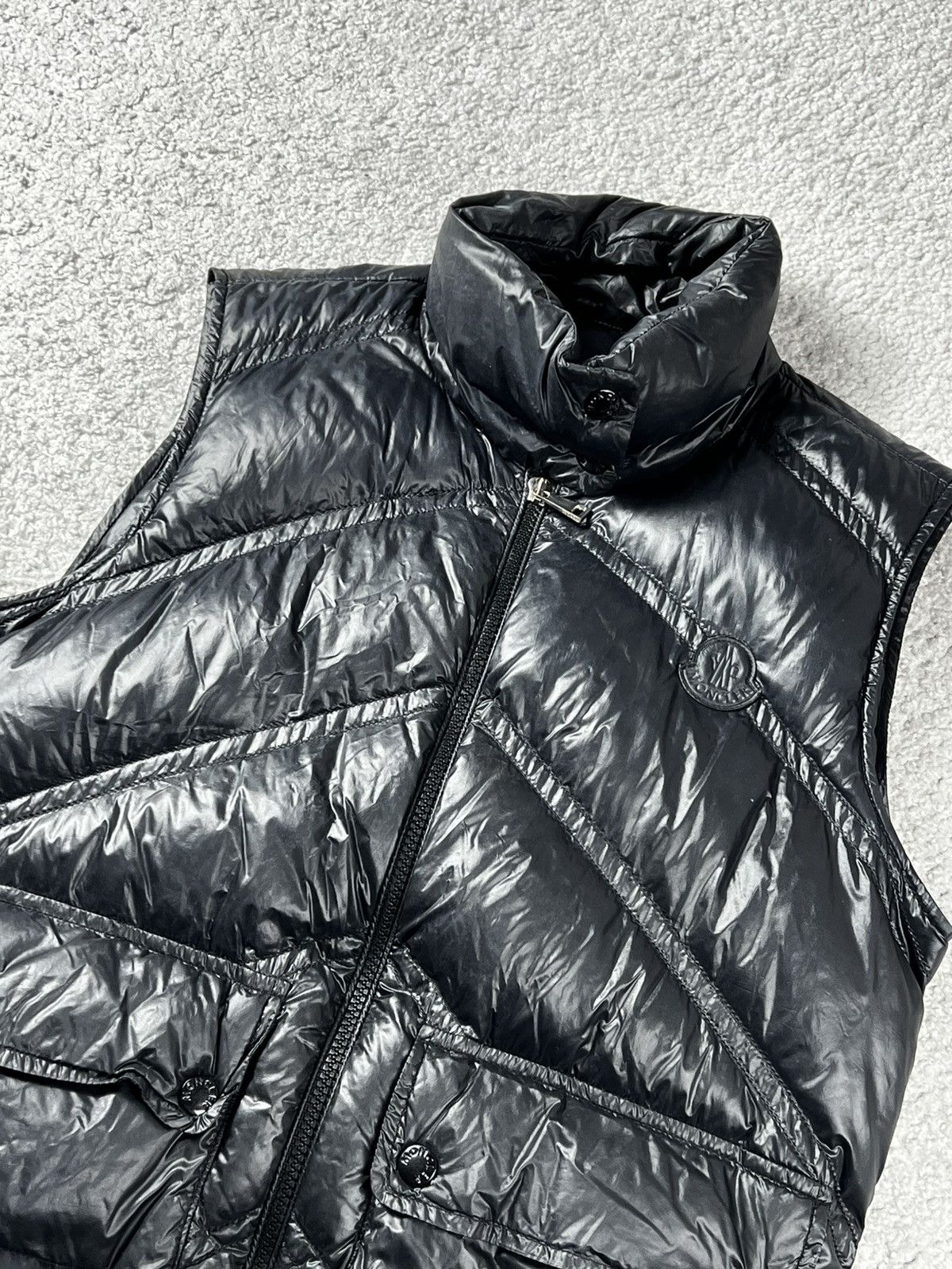 Moncler Moncler Hossegor Black Down Vest Size S Size US S / EU 44-46 / 1 - 3 Thumbnail