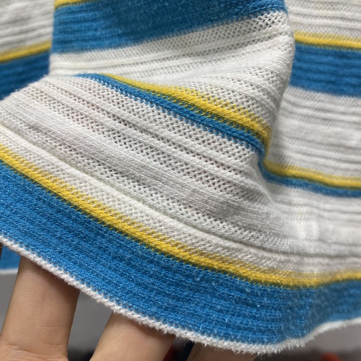 Dunlop × OVER THE STRiPES × Vintage 💥80s Single Stitch Stripes Polos Size US XS / EU 42 / 0 - 7 Thumbnail