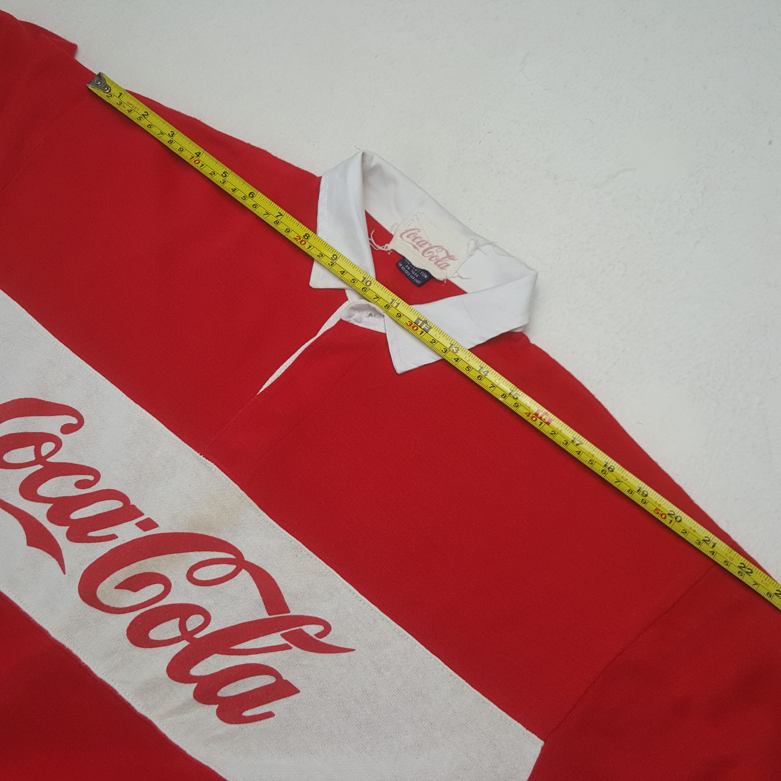 Coca Cola Vintage Coca Cola Logo Collared Shirt C294N53 Size US L / EU 52-54 / 3 - 5 Thumbnail