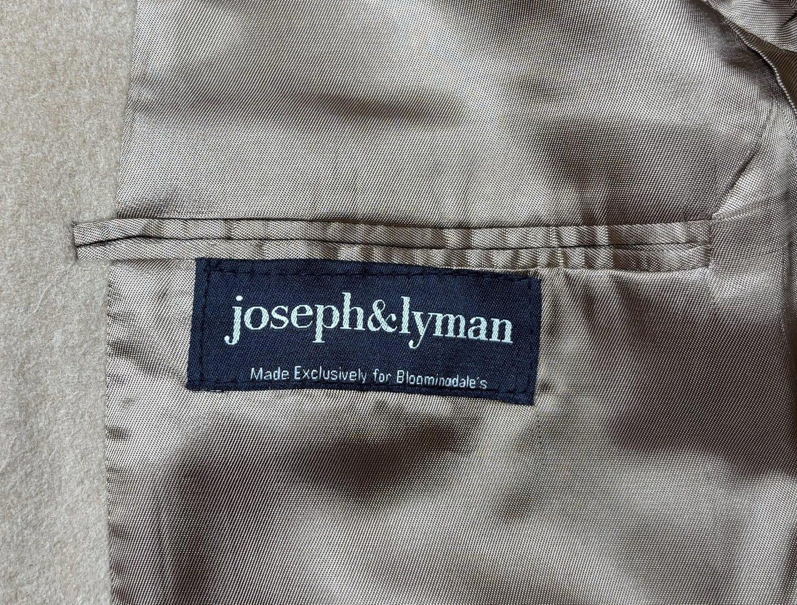 Joseph & Lyman Joseph & Lyman for Bloomingdales Blazer Jacket 44 Camel Hair Size 44R - 2 Thumbnail
