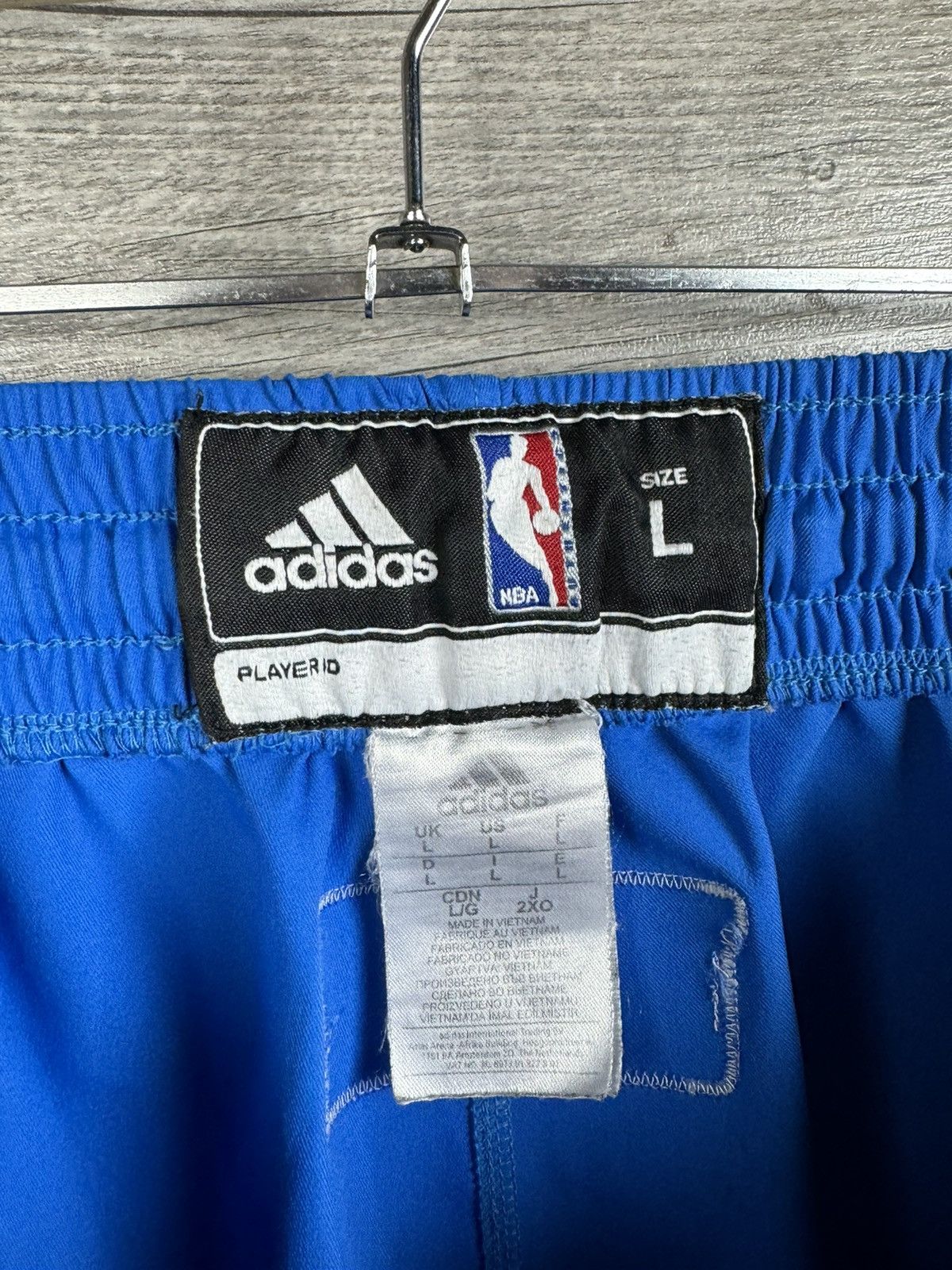 NBA Adidas NBA shorts 🩳 OKC size L Size US 34 / EU 50 - 11 Thumbnail